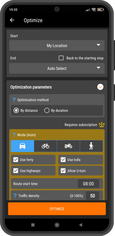 OptimizationYourRoute